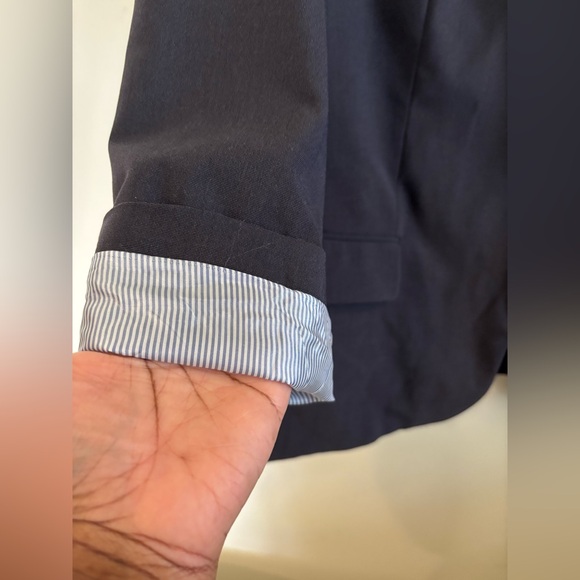 American Eagle Women’s Blazer XXL Navy NWT - Picture 4 of 14